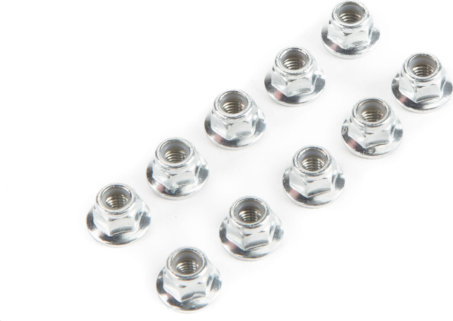 Lock Nut Flanged M5 x 0.8 Serrated (10)