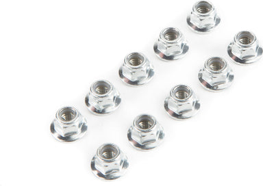 Lock Nut Flanged M5 x 0.8 Serrated (10)