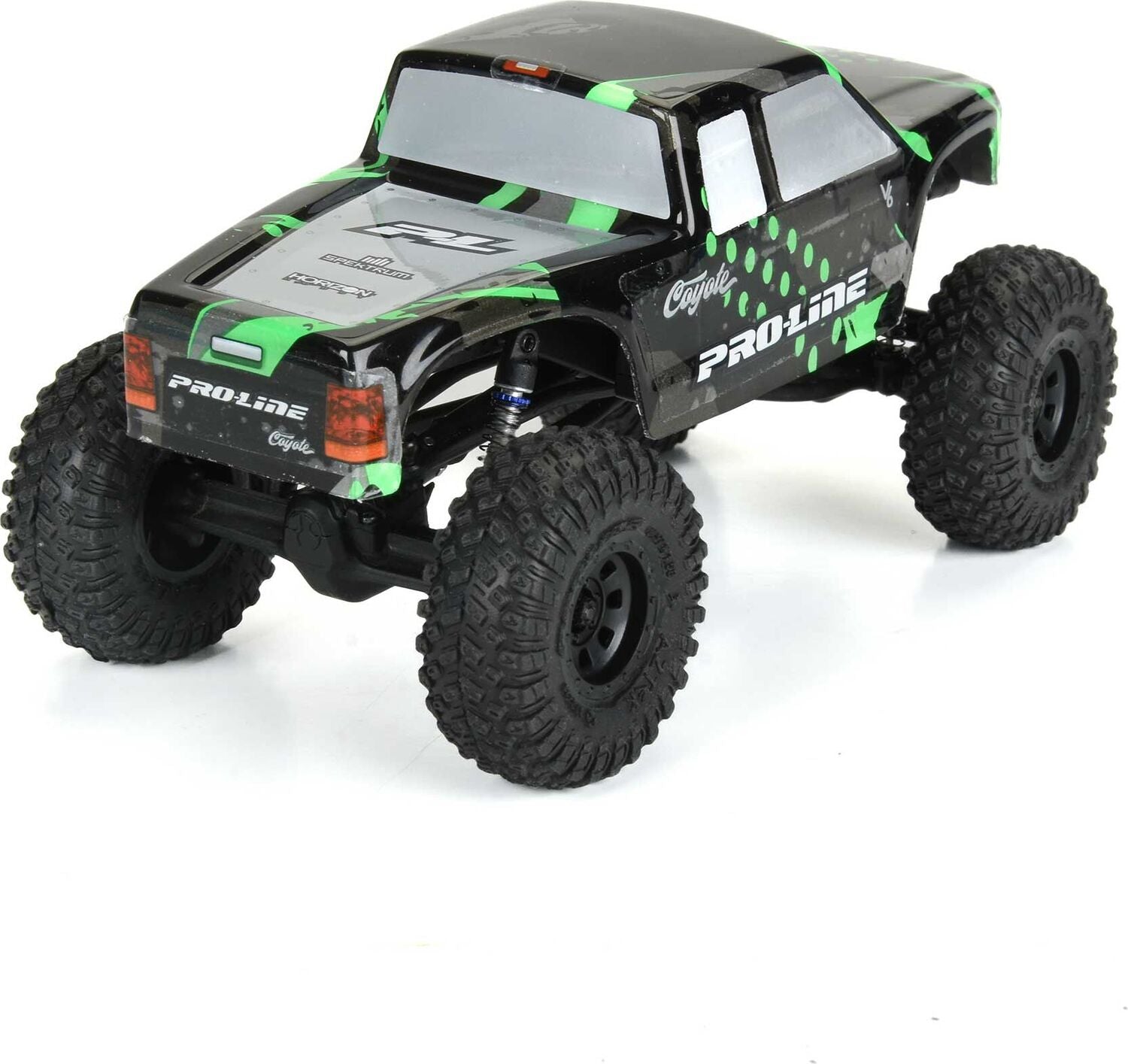 Limited Edition 1/30 Pre-Cut/Pre-Painted Coyote High Performance (TBD) Green Tear Body: Axial SCX30