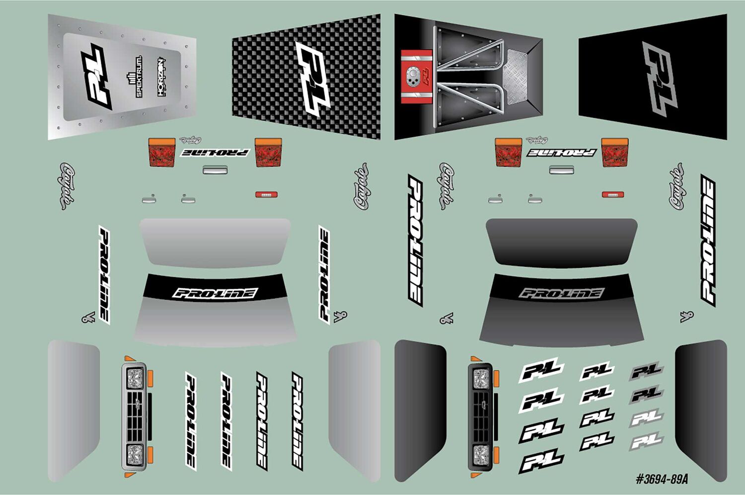 Limited Edition 1/30 Pre-Cut/Pre-Painted Coyote High Performance (TBD) Green Tear Body: Axial SCX30