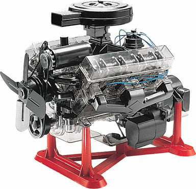 1/4 Visible V8 Engine