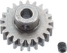 Extra Hard Steel 5mm Bore 1 Module Pinion, 21T