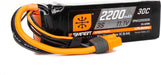 11.1V 2200mAh 3S 30C Smart LiPo Battery: IC3