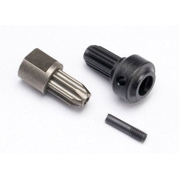 Center Drive Hub, R(1)/FR (1): Slash 4x4