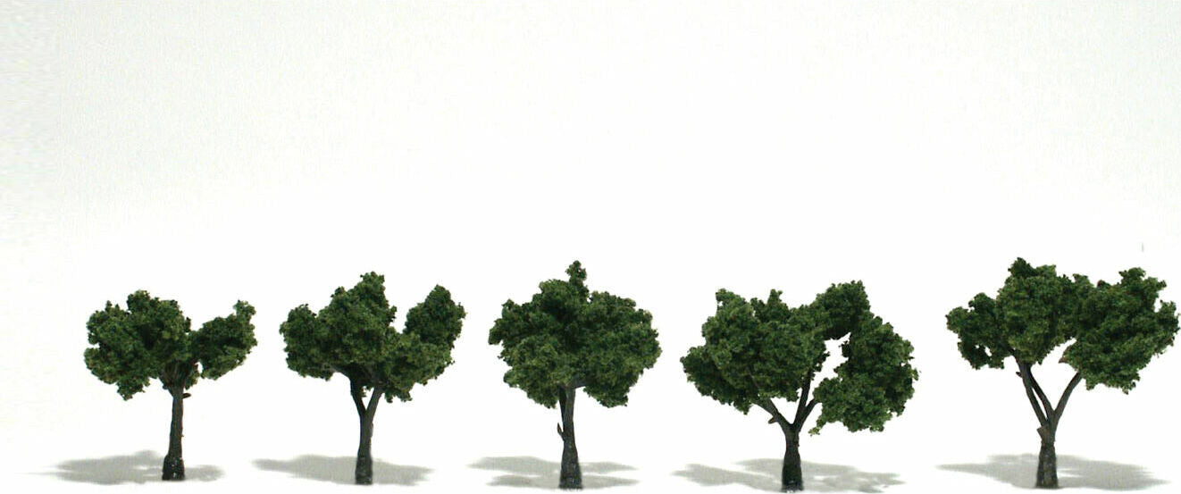 Ready-Made Tree, Medium Green 1.25-2" (5)