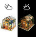 DIY Dollhouse Miniature House Kit - Cathy's Flower House