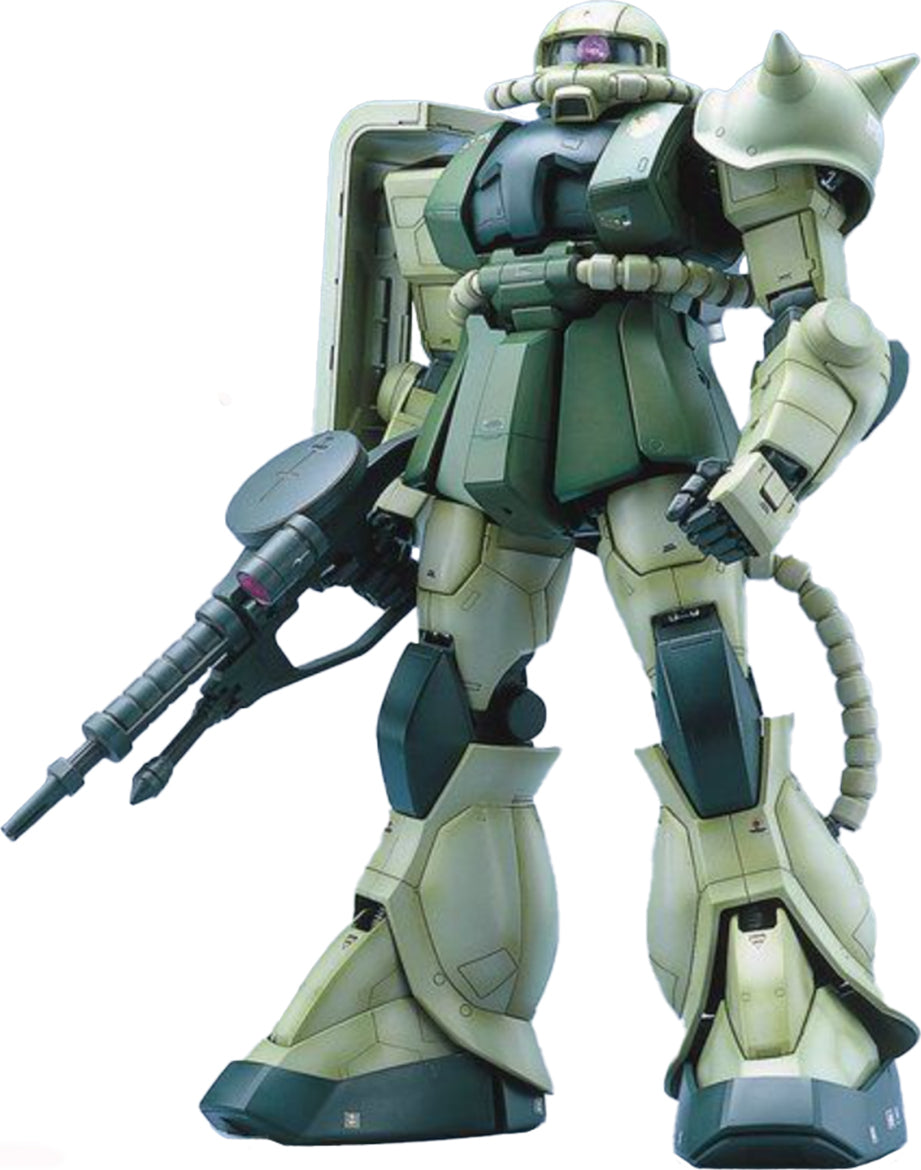 MS-06F Zaku II Green, Bandai Hobby PG