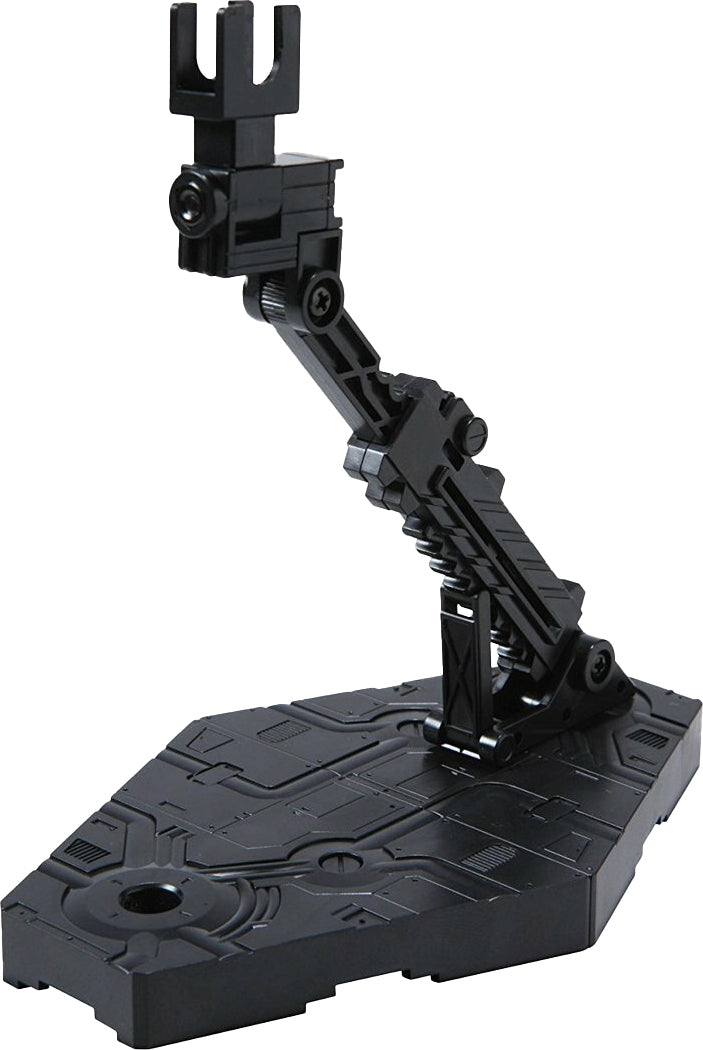 Black Action Base 2 Display Stand for 1/144 Scale Models