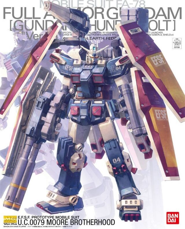 MG 1/100 Full Armor Gundam Ver.Ka (Gundam Thunderbolt)