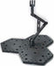 Black Action Base 4 Display Stand for 1/100 Scale Models
