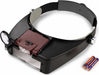 Adjustable LED Lighted Magnifying Visor