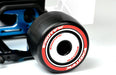 F1 1/10 Rubber Tires, Rear 28X (Super Soft), 1 pair w/ Foams