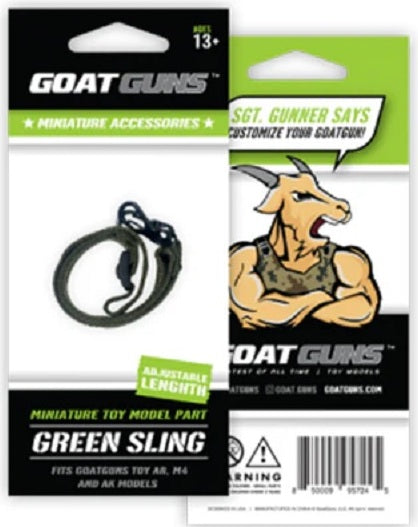 Miniature Sling, Green, Adjustable, for Mini AR & AK