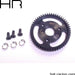 Silver 54T 32P 0.8M Steel Spur Gear