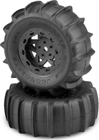 Animal Tires w/ Tremor Wheel Yellow Compound, Pre-Mounted