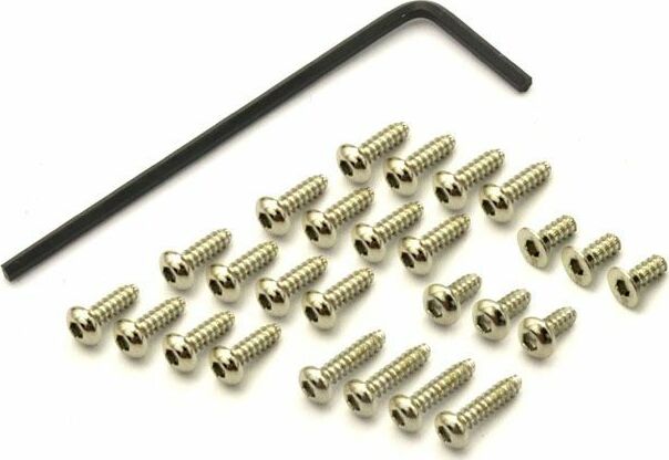 Button Hex Screw Set (MR-03/Nickel)