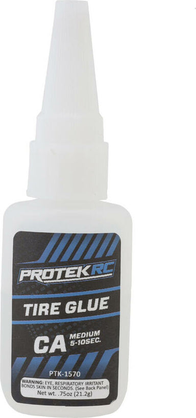 CA Tire Glue w/Glue Tip (Medium), 0.75oz