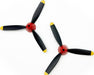 3-Blade Propeller & Spinner (2); P-40