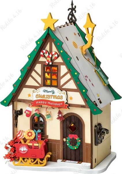 Twinkling Christmas House, Super Mini Houses -