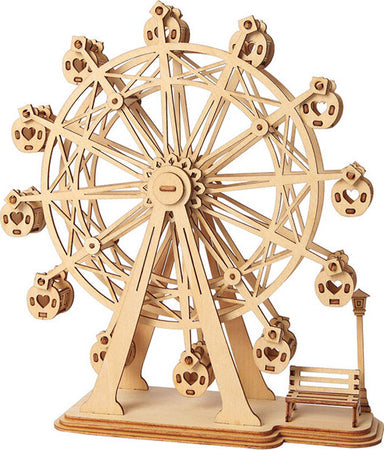 Classic 3D Wood Puzzles; Ferris Wheel