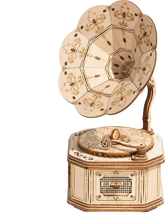 Classic 3D Wood Puzzles; Gramophone
