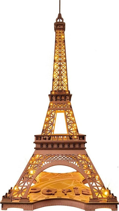 Night of the Eiffel Tower 3D Wooden Puzzle
