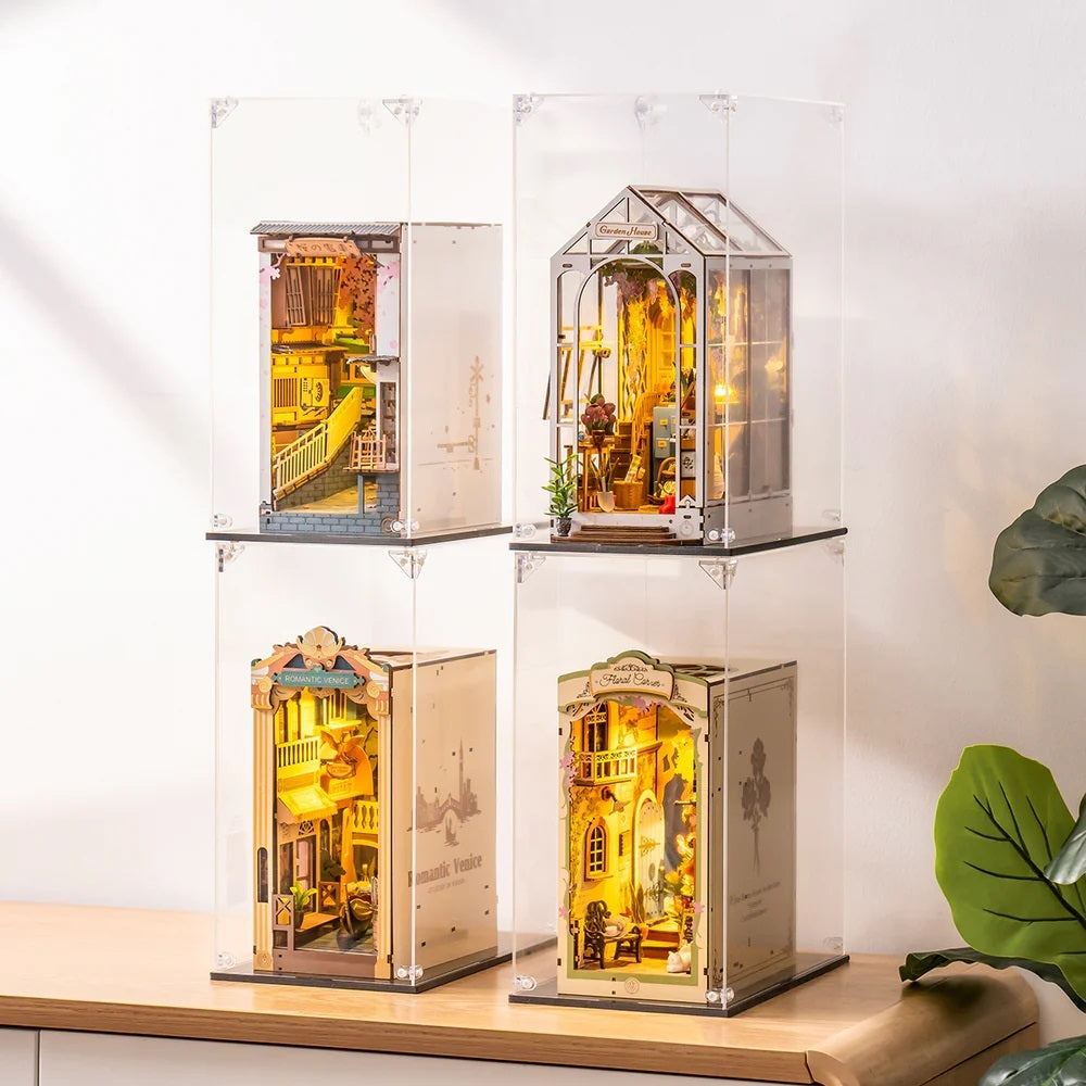 Book Nook Dust Cover, 5.8" x 9.8" x 11.8"