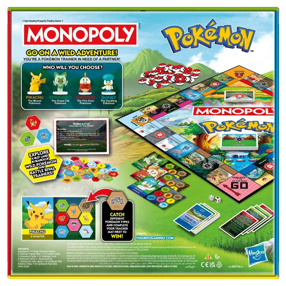 HSBG0716 Monopoly: Pokémon