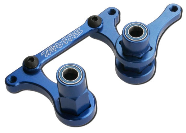 3743A Anodzd Alum Steering Bellcranks Blue