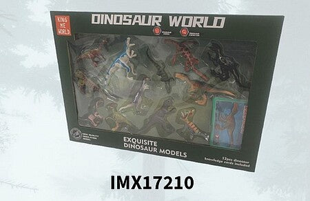 IMX17210 BOX W/ 12 SMALL ASSORTED DINOS