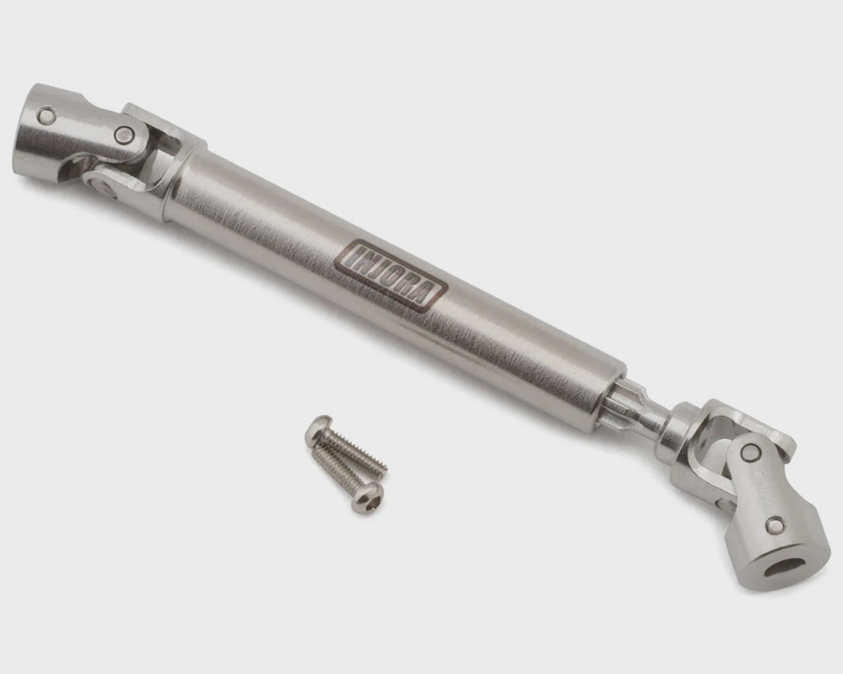 INJSCX24-181-62 Injora Universal Stainless Steel Center Driveshaft (62-83mm)