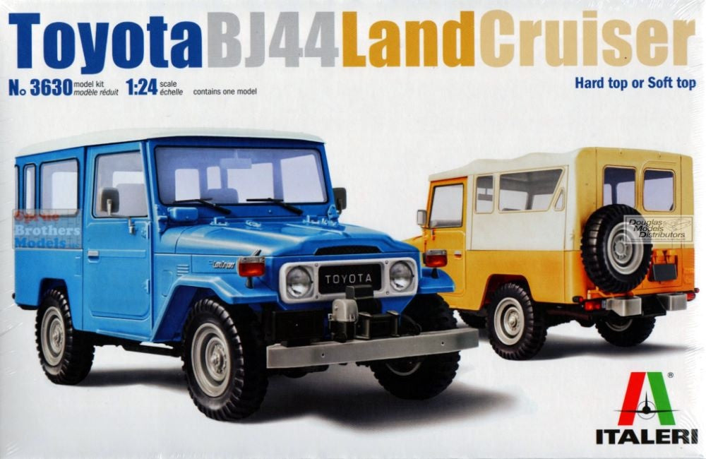 ITA-3630	1/24 Toyota BJ44 Land Cruiser (Build Soft or Hardtop Version)