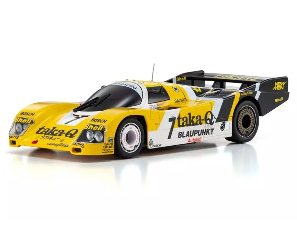 KYO32363TQ Kyosho MR-04 RWD Mini-Z Readyset w/Porsche 962C Coupe LH Body (Yellow/White) w/KT-531P 2.4GHz Radio