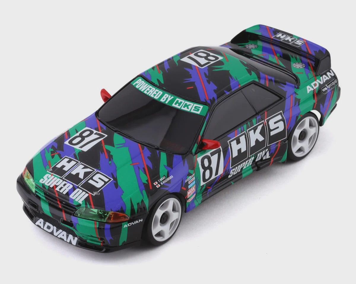 KYO32652HK MA-020 AWD Mini-Z ReadySet w/HKS Skyline GT-R R32 Body w/KT-531P 2.4GHz Radio