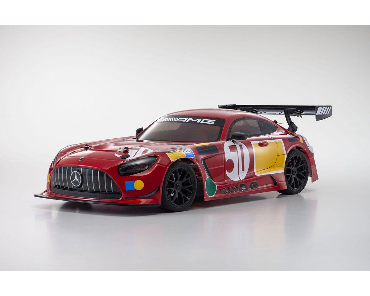 KYO34424T2 Mk2 FZ02 2020 Mercedes AMG GT3 "50 Year Legend of Spa" RTR w/Syncro KT-231P+ 2.4GHz Radio