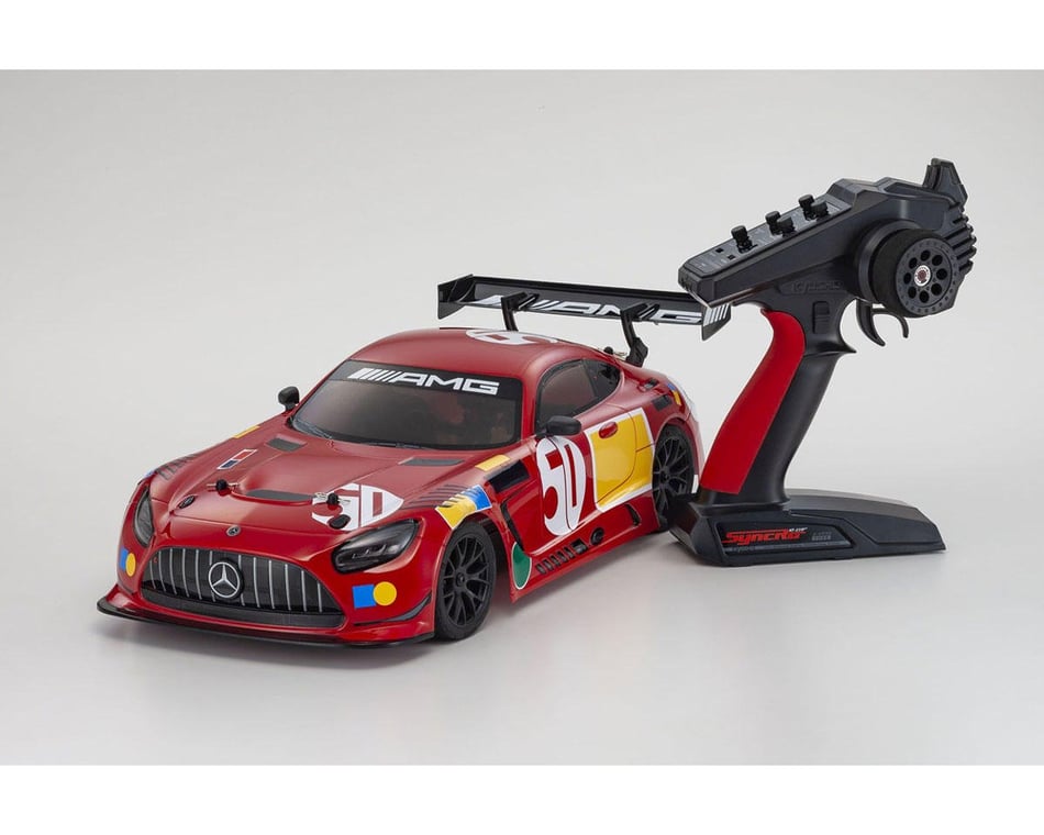 KYO34424T2 Mk2 FZ02 2020 Mercedes AMG GT3 "50 Year Legend of Spa" RTR w/Syncro KT-231P+ 2.4GHz Radio