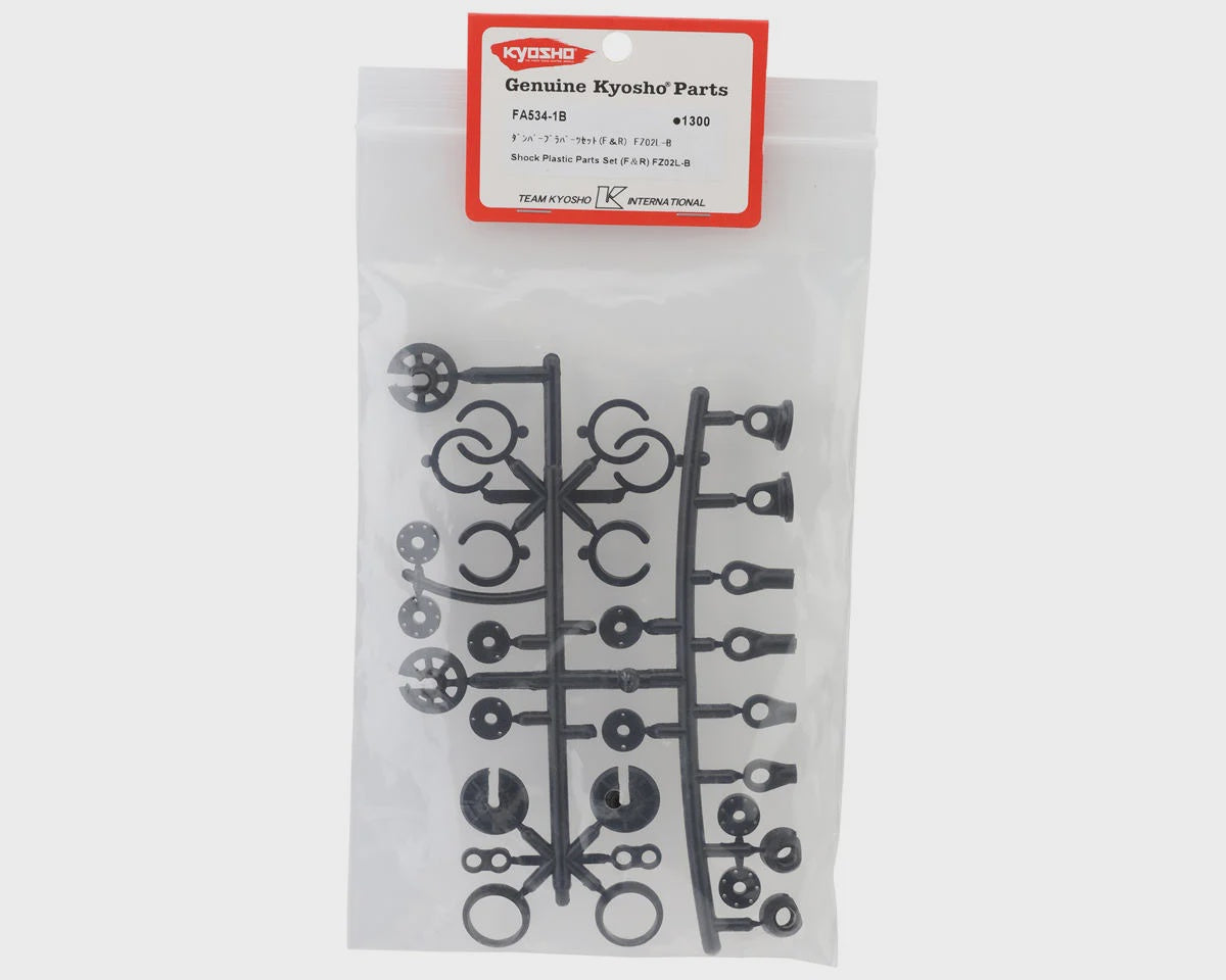 KYOFA534-1B Kyosho FZ02L-B Plastic Shock Parts Set (Rage 2.0/Mad Van VE)