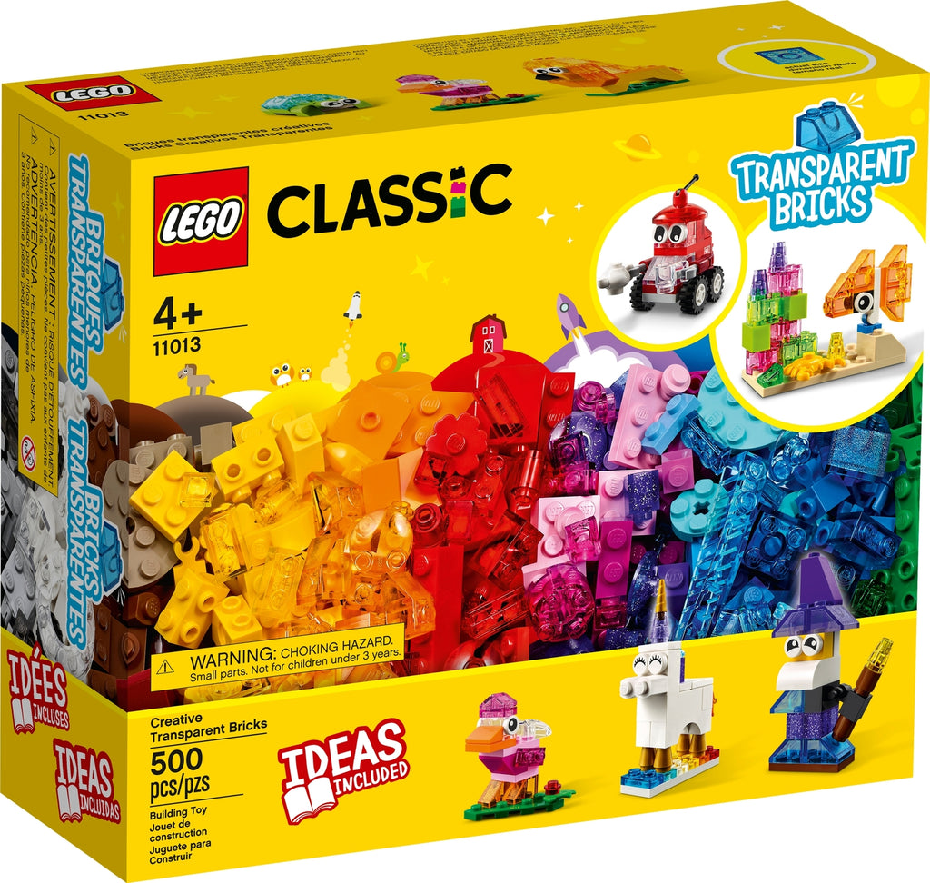 LEGO® Classic: Creative Transparent Bricks — Mid-South Hobbies