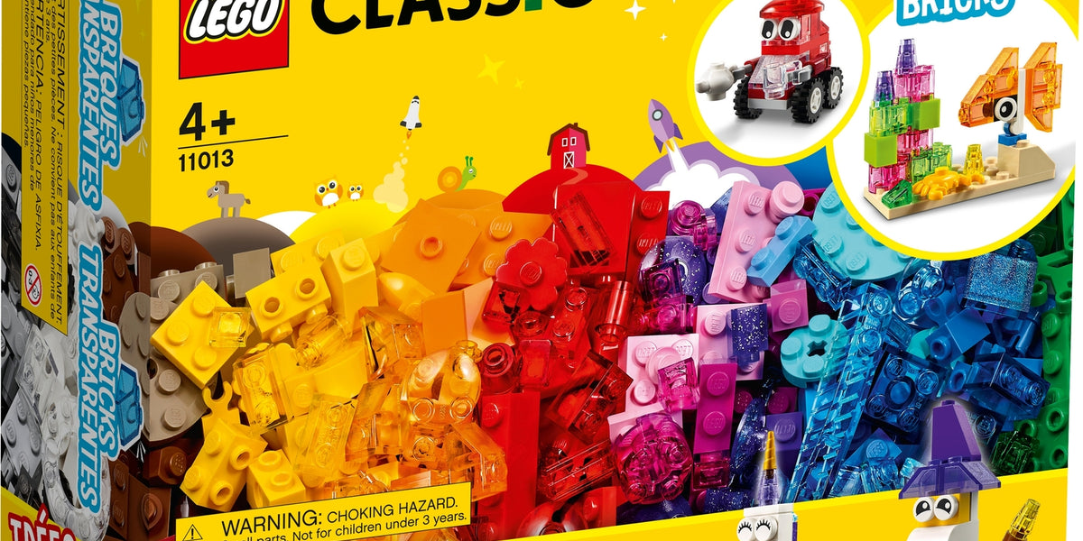 LEGO® Classic: Creative Transparent Bricks — Mid-South Hobbies