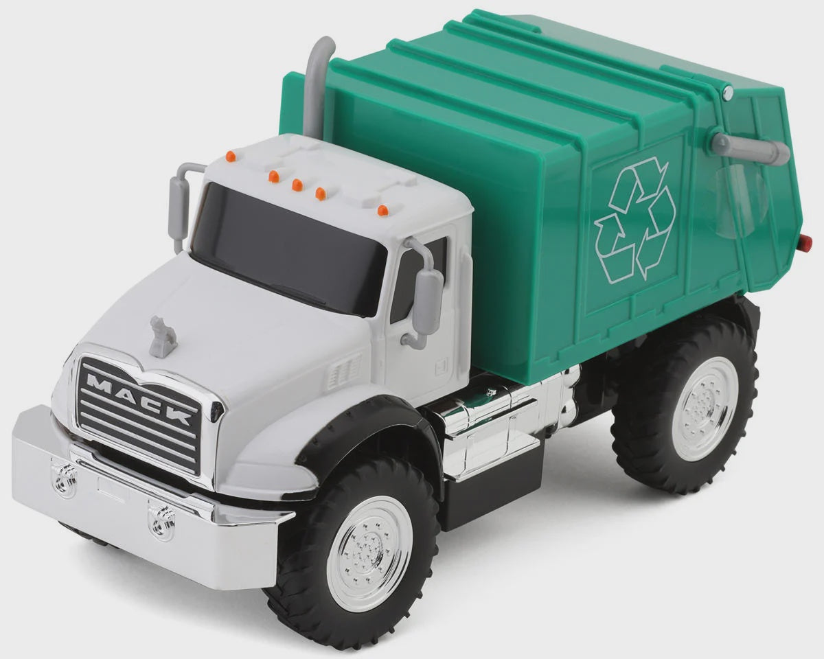 MAI82182 Maisto International RC Work Machines - MACK Garbage Truck w/2.4GHz Transmitter