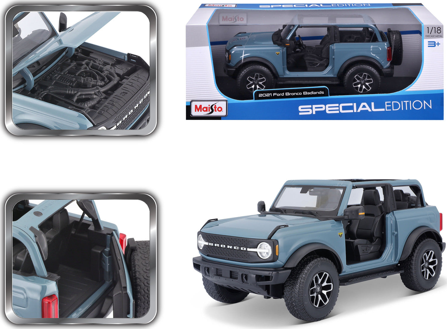 1:18 SE 2021 Ford Bronco Badlands 