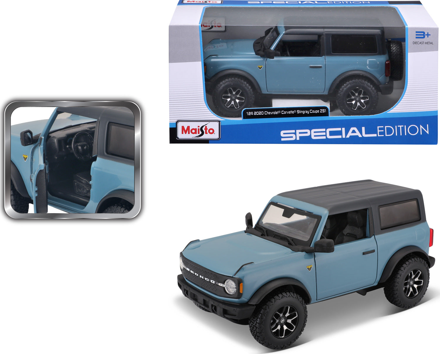 1:24 SE 2021 Ford Bronco Badlands 2 dr. 