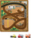 Round the Construction Zone Work Site Rug & Vehicle Set