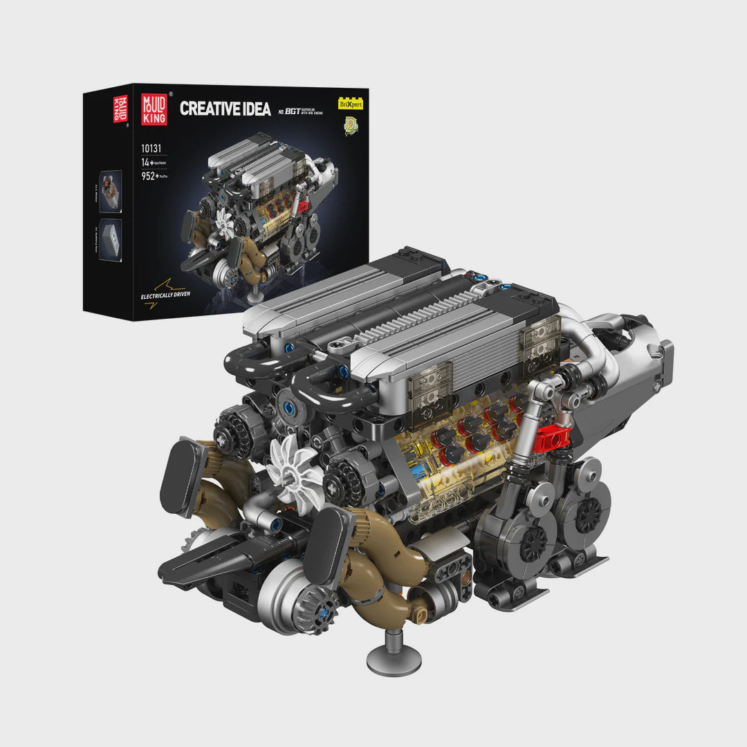 Mould King 10131 BGT Motorised W16 Engine Building Set | 952 Pcs