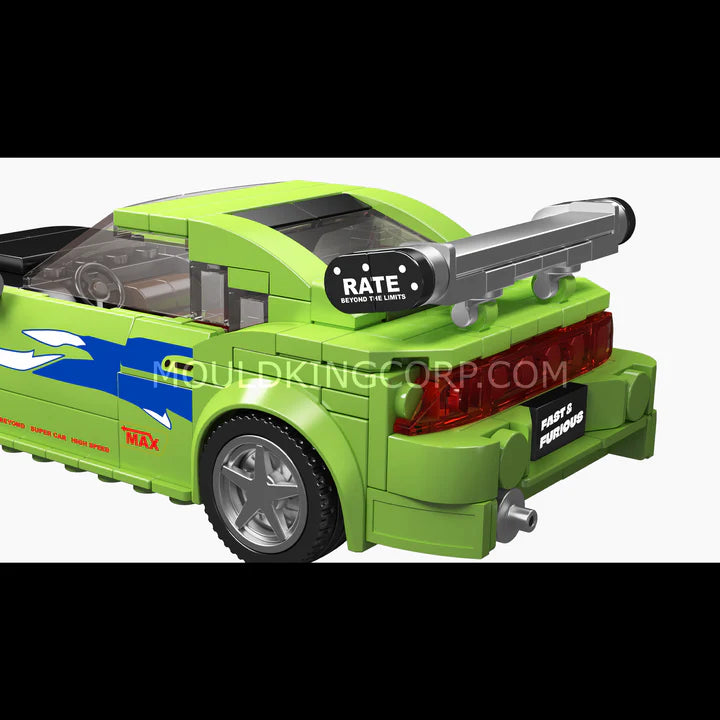 Mould King 27033S Eclipse GS Green Model Car Building Set | 390 PCS