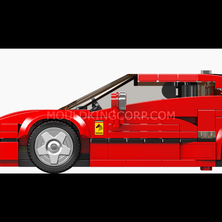 MOULD KING 27038 Rosso Corsa F40 Car Model Building Set | 338 PCS
