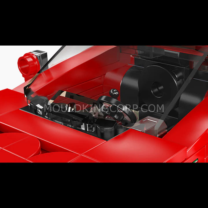 MOULD KING 27038 Rosso Corsa F40 Car Model Building Set | 338 PCS