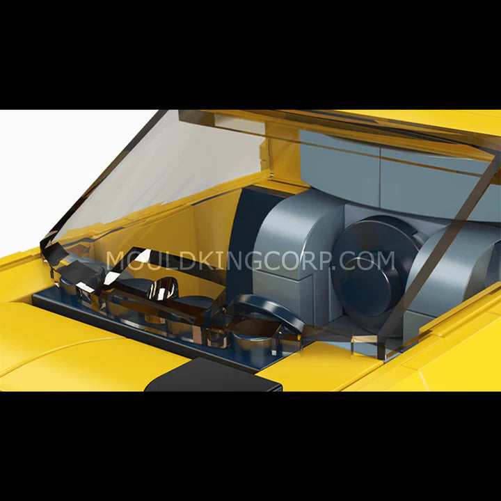 MOULD KING 27039 Italian Bull Miura Car Model Building Set | 321 PCS