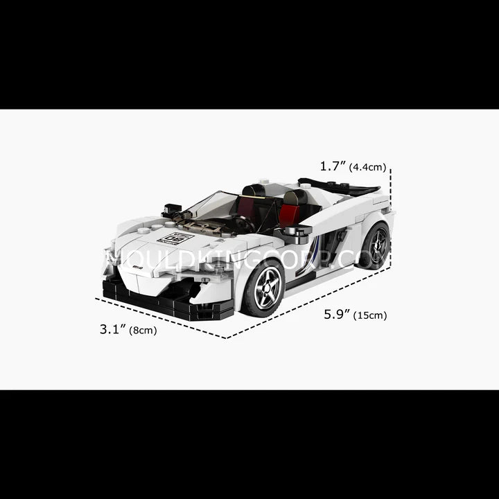 MOULD KING 27043 650S Spider Super Car Model Building Set | 352 PCS