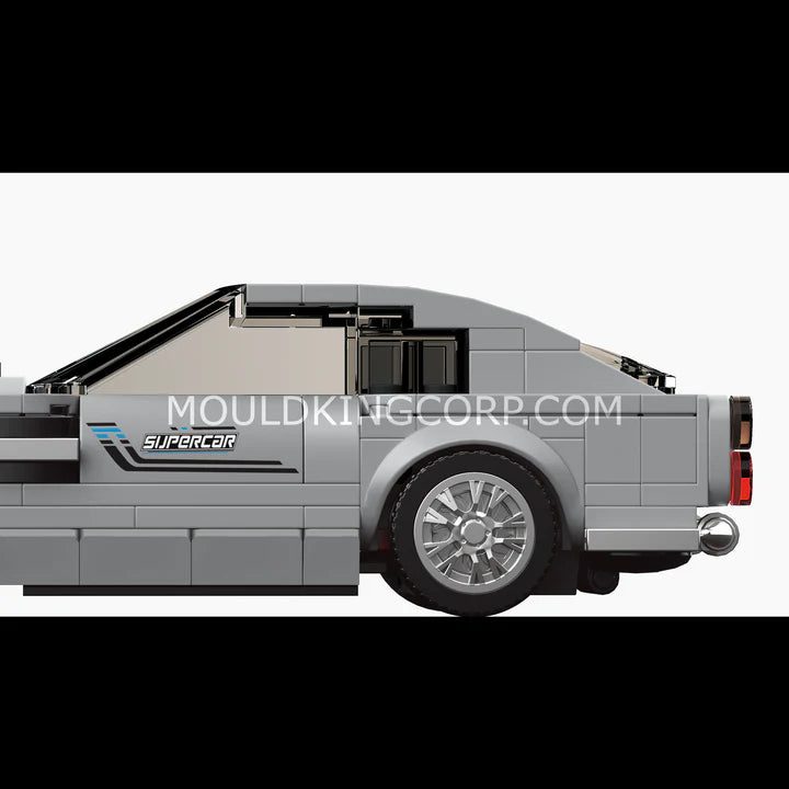 Mould King 27050 Silver Martin 007 Supercar Building Set | 348 Pcs